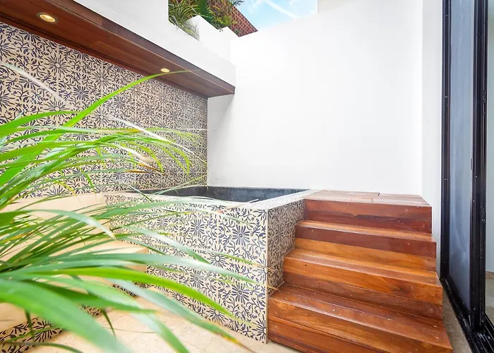 Splash Pool, Rooftop Terrace, Patio, 4 Blks * Playa del Carmen